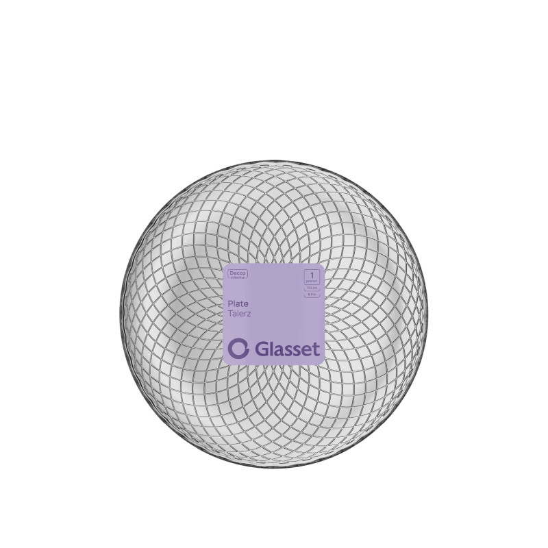 Talerz 41444 Decco 17,4 cm Glasset