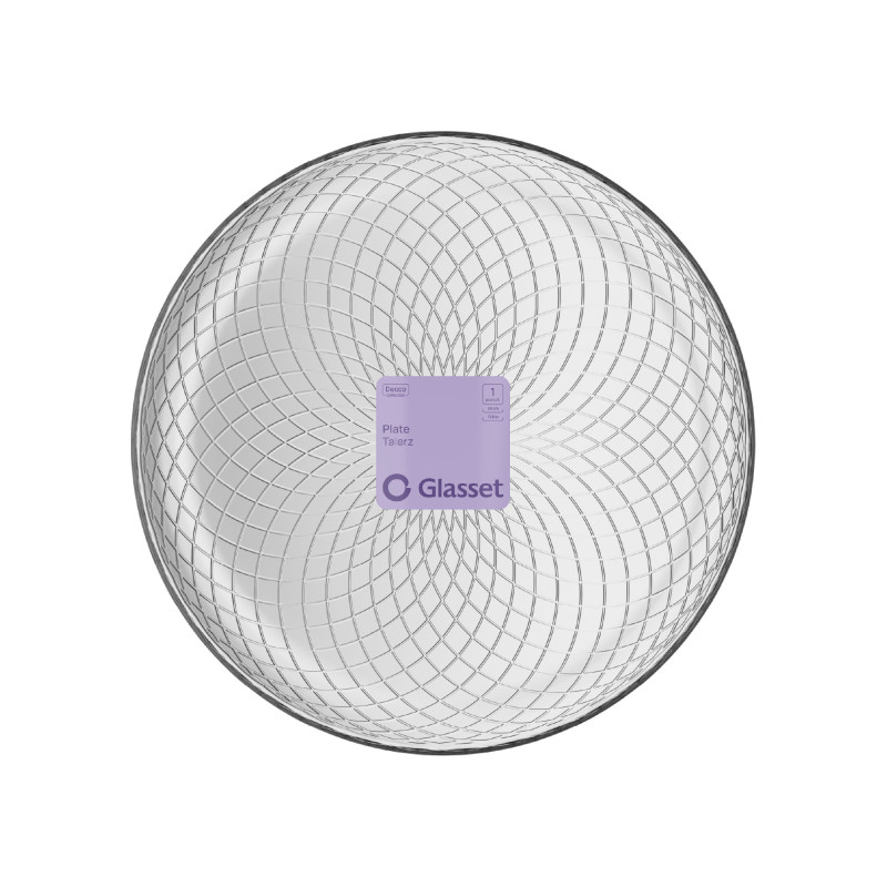 Talerz 41448 Decco 30 cm Glasset