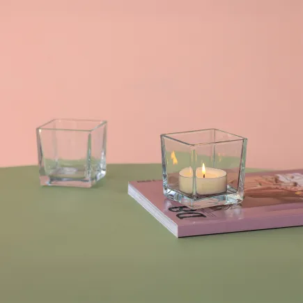 Pojemniki na świece, świeczniki 70210 Kano 8 cm 6 sztuk Glasset