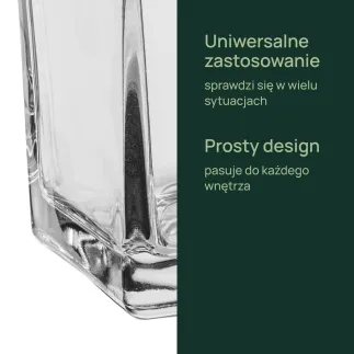 Pojemniki na świece, świeczniki 70210 Kano 8 cm 6 sztuk Glasset