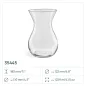 6x Wazon 35445 Sofia 18 cm Glasset