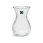 6x Wazon ryflowany 35446 Lyra 18 cm Glasset