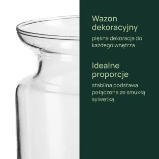 6x Wazon 35722 Aura 15 cm Glasset