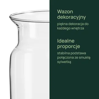 5x Wazon 35840 Aura 29.5 cm Glasset