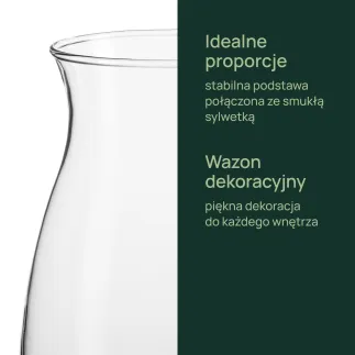 6x Wazon 35162 Flor 20 cm Glasset