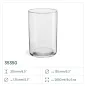 4x Wazon 35350 Luca 21.5 cm Glasset