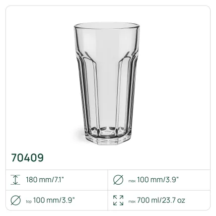 6x Szklanka 70409 Alva 700 ml Glasset