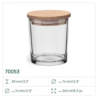 6x Pojemniki na przyprawy 70053 Frisk 8 cm 3 sztuki Glasset
