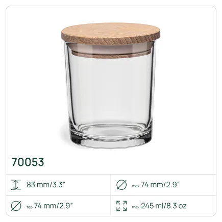 6x Pojemniki na przyprawy 70053 Frisk 8 cm 3 sztuki Glasset