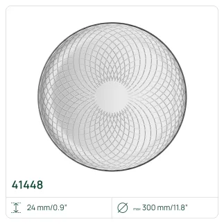 10x Talerz 41448 Decco 30 cm Glasset