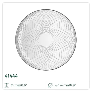 24x Talerz 41444 Decco 17,4 cm Glasset