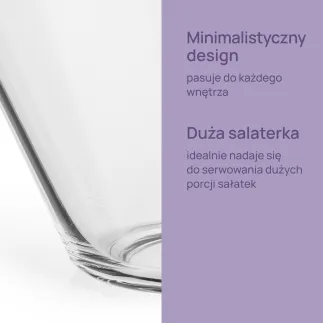 6x Miska 41302 Ava 20 cm Glasset