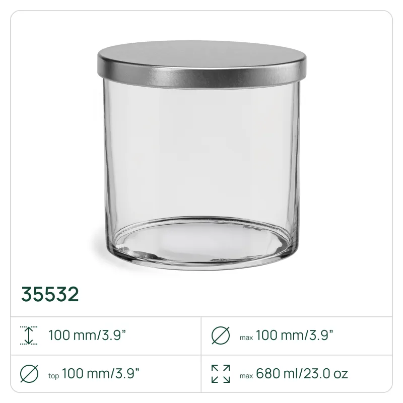 6x Pojemnik 35532 Tidy 10 cm Glasset
