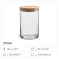 6x Pojemnik 35543 Stor 15 cm Glasset