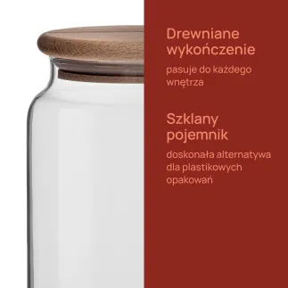 6x Pojemnik 35544 Stor 15 cm Glasset