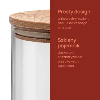 6x Pojemnik 35588 Stor 29,5 cm Glasset