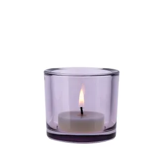 Pojemniki na świece, świeczniki 70842 Luna Lavender Haze 8 cm 6 sztuk