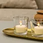 100x Pojemnik 70440 na świece, świecznik 103 ml Trend Glass