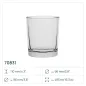 100x Pojemnik 70831 na świece, świecznik 483 ml Trend Glass