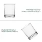 100x Pojemnik 70053 na świece, świecznik 230 ml Trend Glass