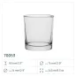 100x Pojemnik 70053 na świece, świecznik 230 ml Trend Glass