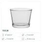 100x Pojemnik 70028 na świece, świecznik 130 ml Trend Glass