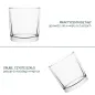 100x Pojemnik 70841 na świece, świecznik 825 ml Trend Glass