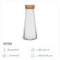 6x Karafka z korkiem 35708 Emma 1166 ml Glasset