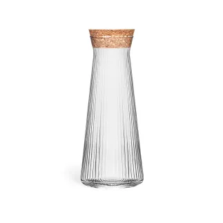 6x Karafka z korkiem 35709 Lyra 1150 ml Glasset