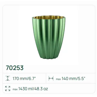 10 x Wazon 70253 Filanthia  17 cm TREND FOR HOME