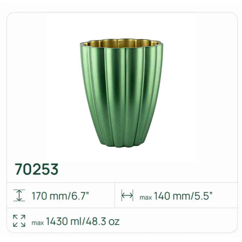 10 x Wazon 70253 Filanthia  17 cm TREND FOR HOME