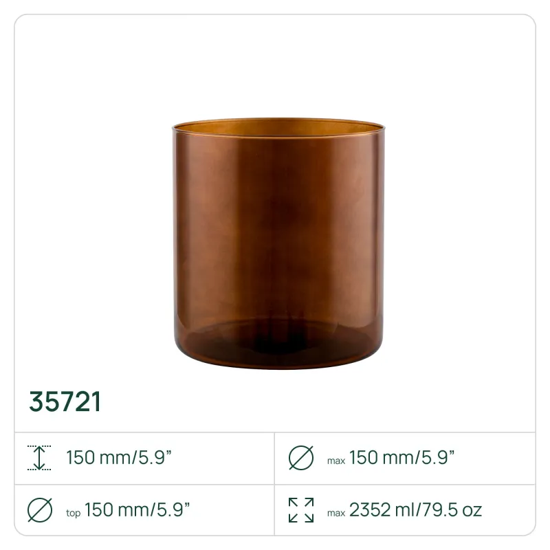 10 x Wazon 35721 Calen 15 cm TREND FOR HOME