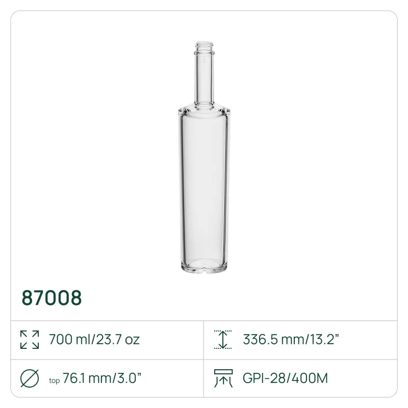 PALETA 495 x Butelka 87008 Sydney 700 ml, z gwintem