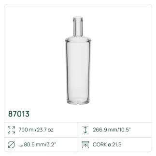 PALETA 616 X Butelka 87013 Dubai 700 ml, na korek