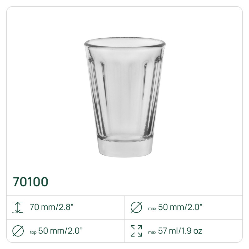 Kieliszki 70100 Arvid 57ml, 6 sztuk Trend For Home