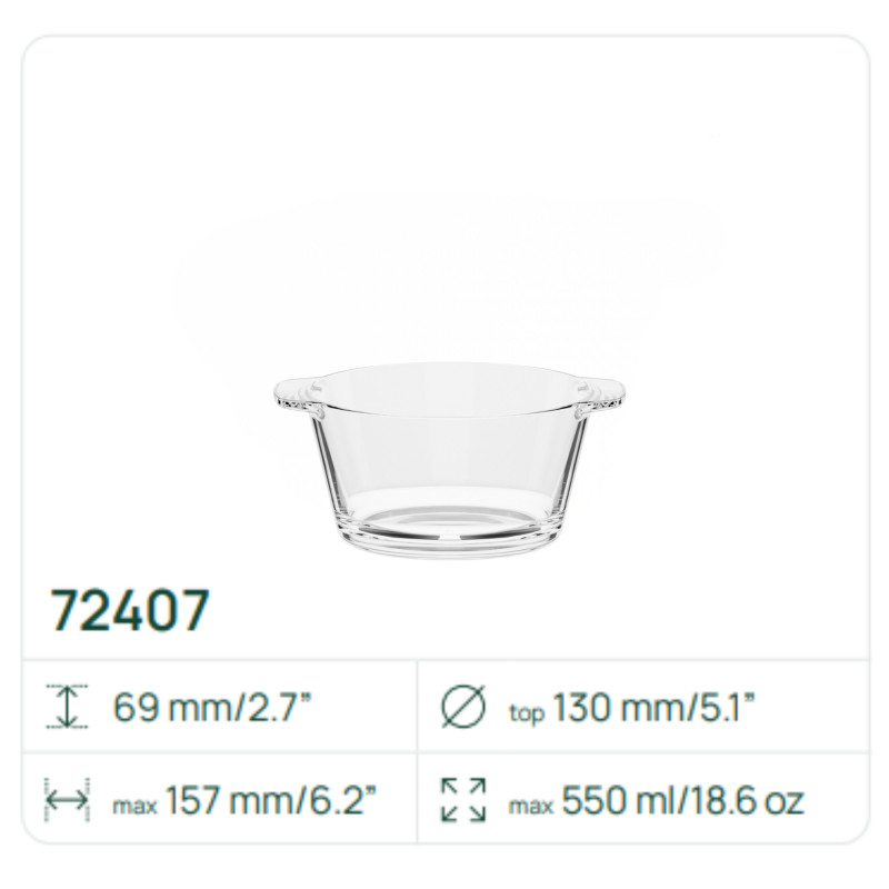 Bulionówka 72407 550 ml Trend Glass