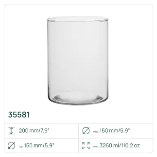 40 x Wazon 35581, 20 cm