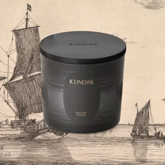 KOMPLET 6 x Świeca ICONESSE 150g, Sailing Vessel
