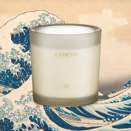 KOMPLET 6 x Świeca ICONESSE 280g, Great Wave
