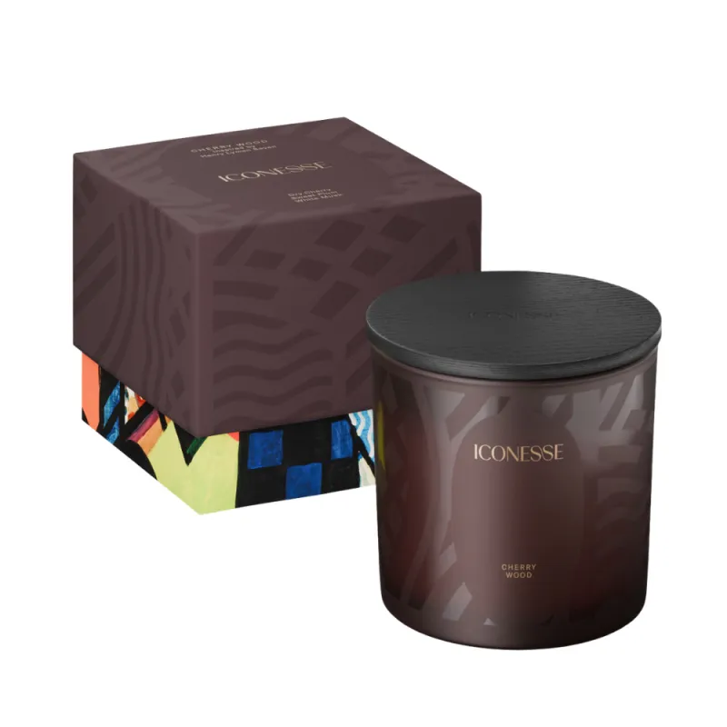 KOMPLET 6 x Świeca ICONESSE 280g, Cherry Wood