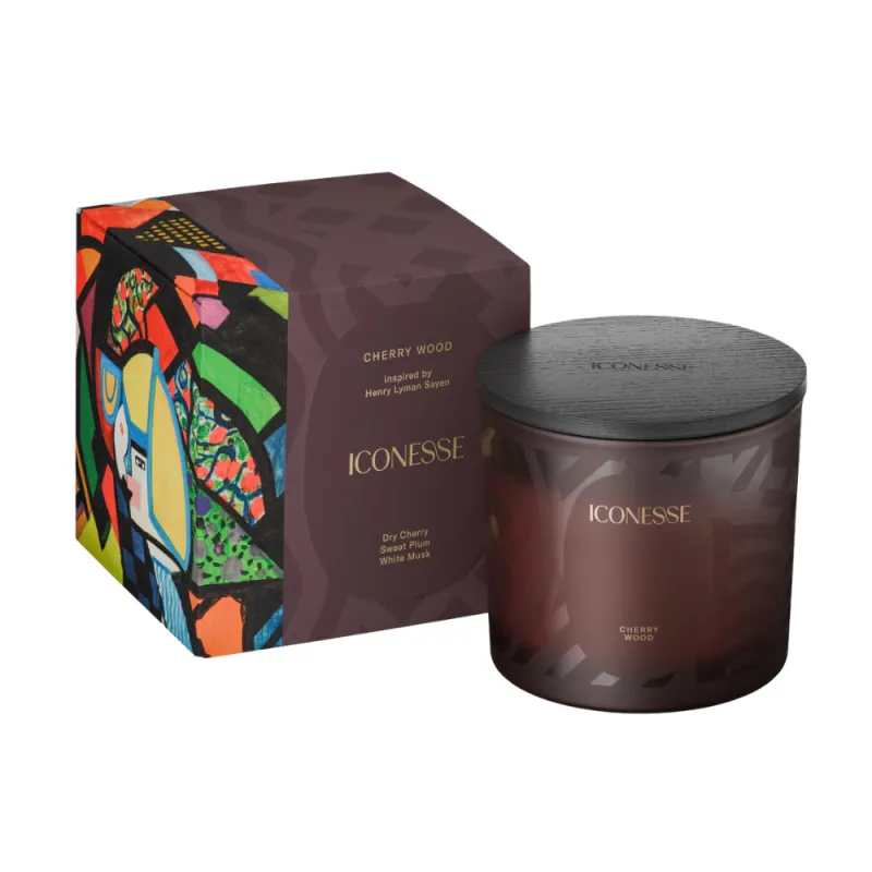 KOMPLET 6 x Świeca ICONESSE 150g, Cherry Wood