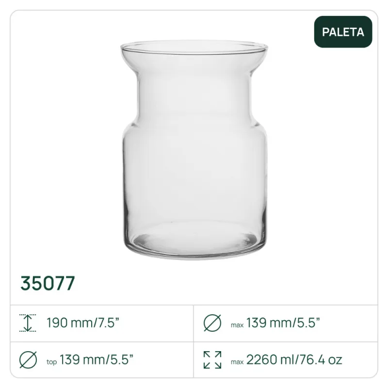 200 x Wazon z przewężeniem 35077, 2260 ml