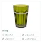 16x Szklanka 70412 Alva 425 ml mix kolorów Glasset 16x Szklanka 70412 Alva 425 ml mix kolorów Glasset