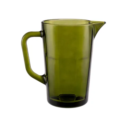 6 x Dzbanek 74414 Alva 1230 ml kolor zielony Glasset